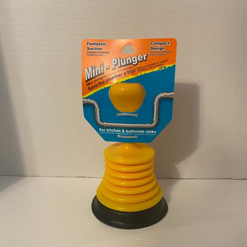 Mini-Plunger For Kitchen & Bathroom Sinks ( B1 )